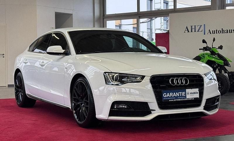 Gebraucht Audi A5 Sportback S-Line 190 PS (139 kW) 2017 Weiß Kleinwagen