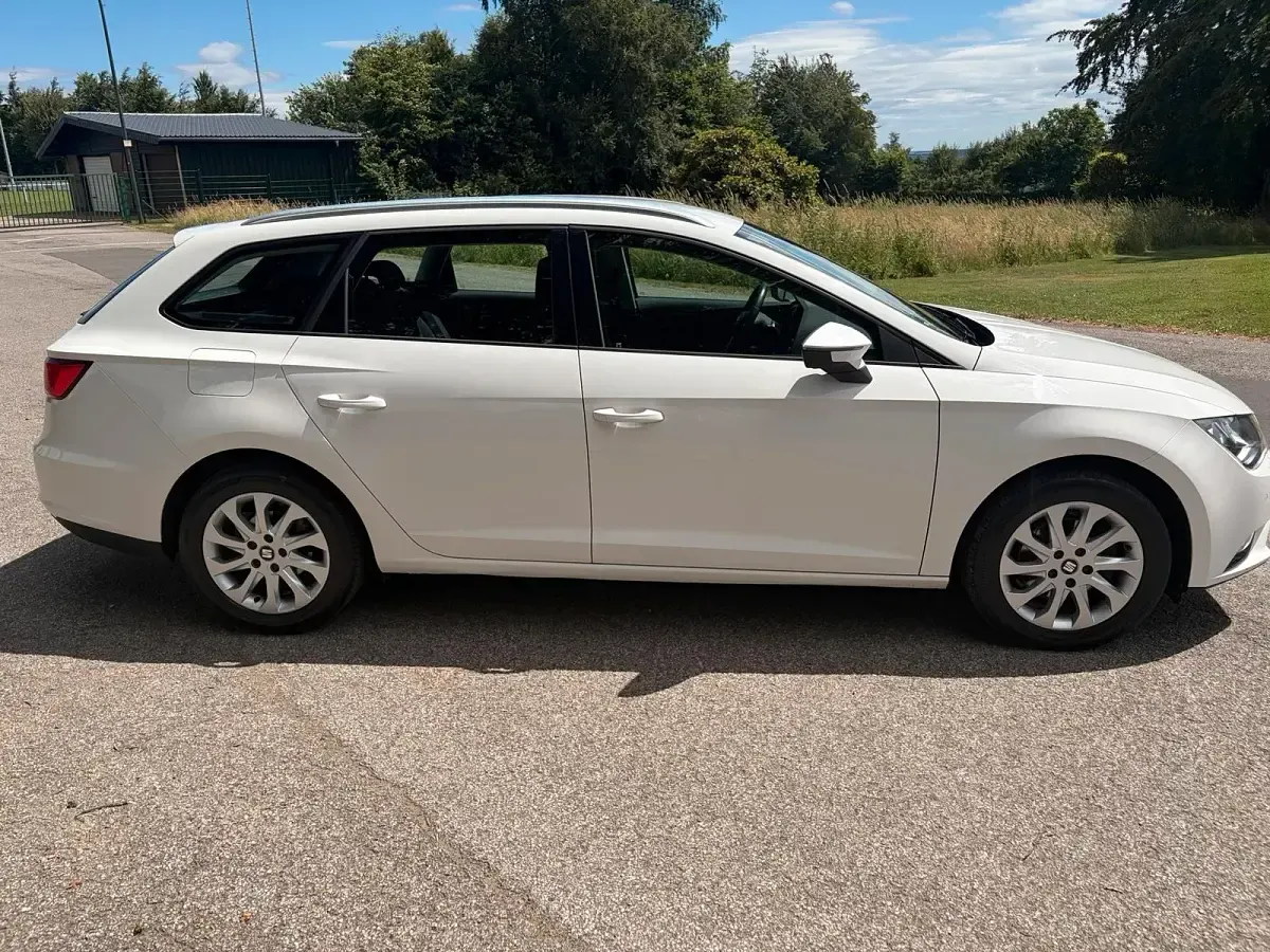 Gebraucht Seat Leon 110 PS (80 kW) 2016 Weiß Kombi