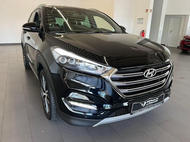 Schwarz Gebraucht 2018 Hyundai Tucson Passion Plus SUV | 16.990 € (Fairer Preis) - Bild 1/4