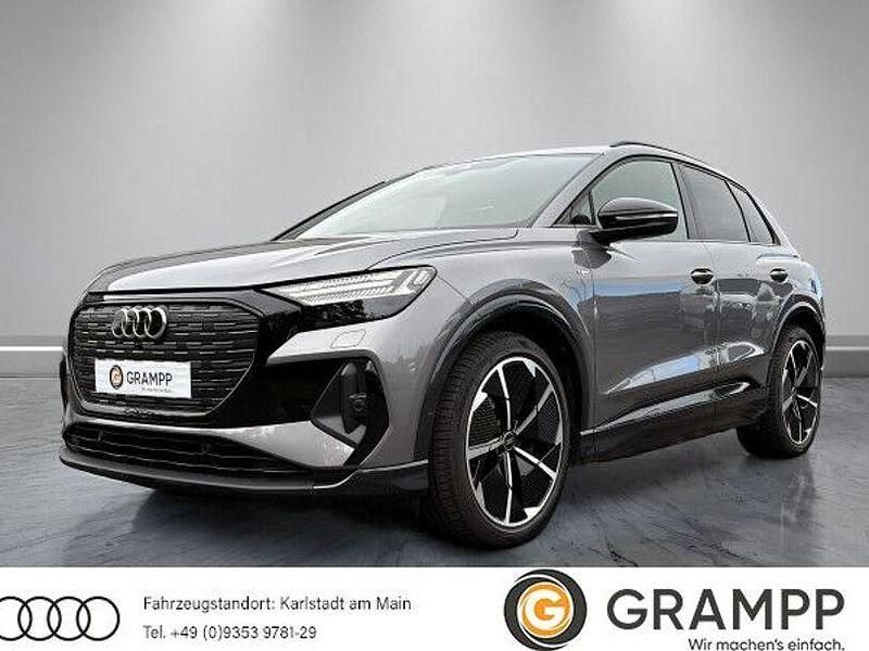Grau Gebraucht 2023 Audi Q4 e-tron S-Line SUV | 42.490 € (Fairer Preis) - Bild 1/4