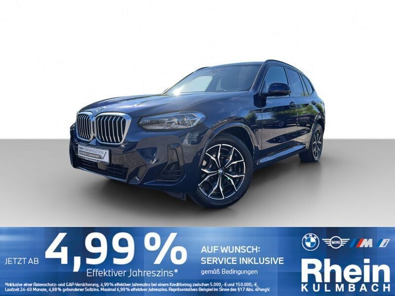 Blau Gebraucht 2024 BMW X3 M Sport SUV | 57.520 € (Superpreis) - Bild 1/4