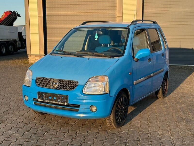 Blau Gebraucht 2001 Opel Agila Comfort Kleinwagen | 200 € (Superpreis) - Bild 1/4