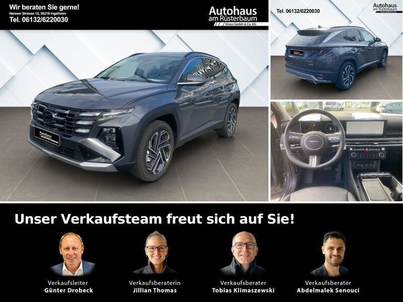 Grau Gebraucht 2024 Hyundai Tucson Prime SUV | 37.880 € (Guter Preis) - Bild 1/4