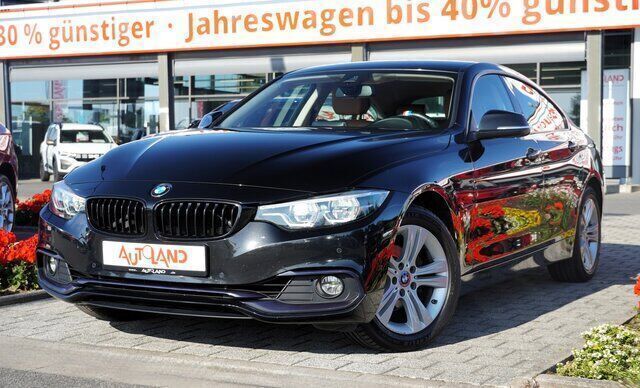 Schwarz Gebraucht 2021 BMW 420 Gran Coupé Sport Line Coupé | 24.990 € (Guter Preis) - Bild 1/4