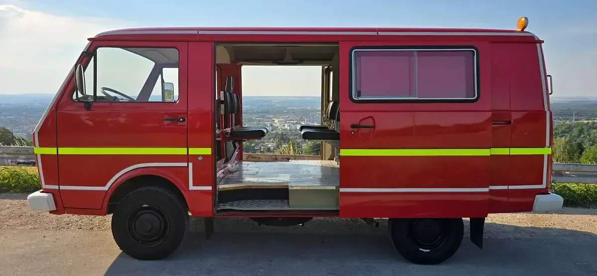 Gebraucht VW LT 90 PS (66 kW) 1987 Rot Van / Kleinbus
