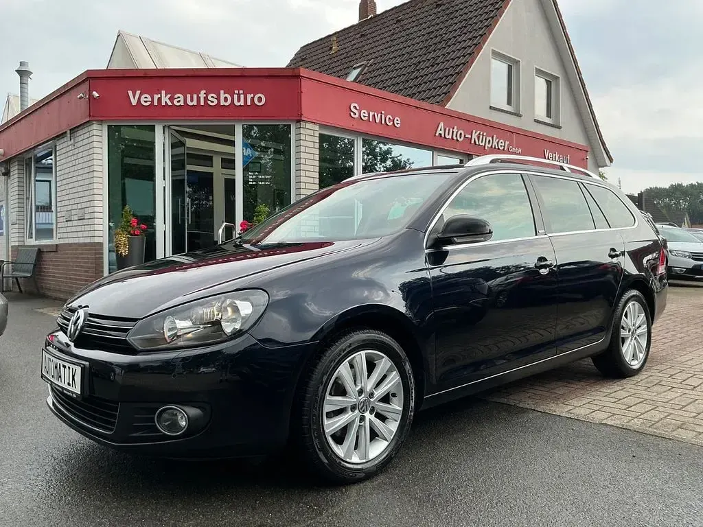 Gebraucht VW Golf VI Style 105 PS (77 kW) 2012 Blau Kombi