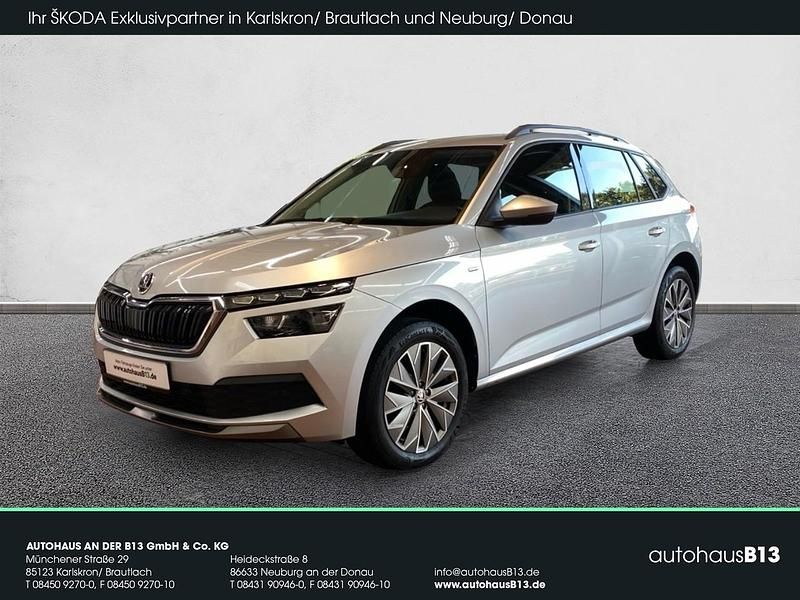 Brilliantsilber metallic Gebraucht 2021 Skoda Kamiq Ambition SUV | 20.750 € (Etwas zu teuer) - Bild 1/4