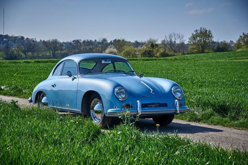 Blau Gebraucht 1957 Porsche 356 Coupé | 129.500 € - Bild 1/4
