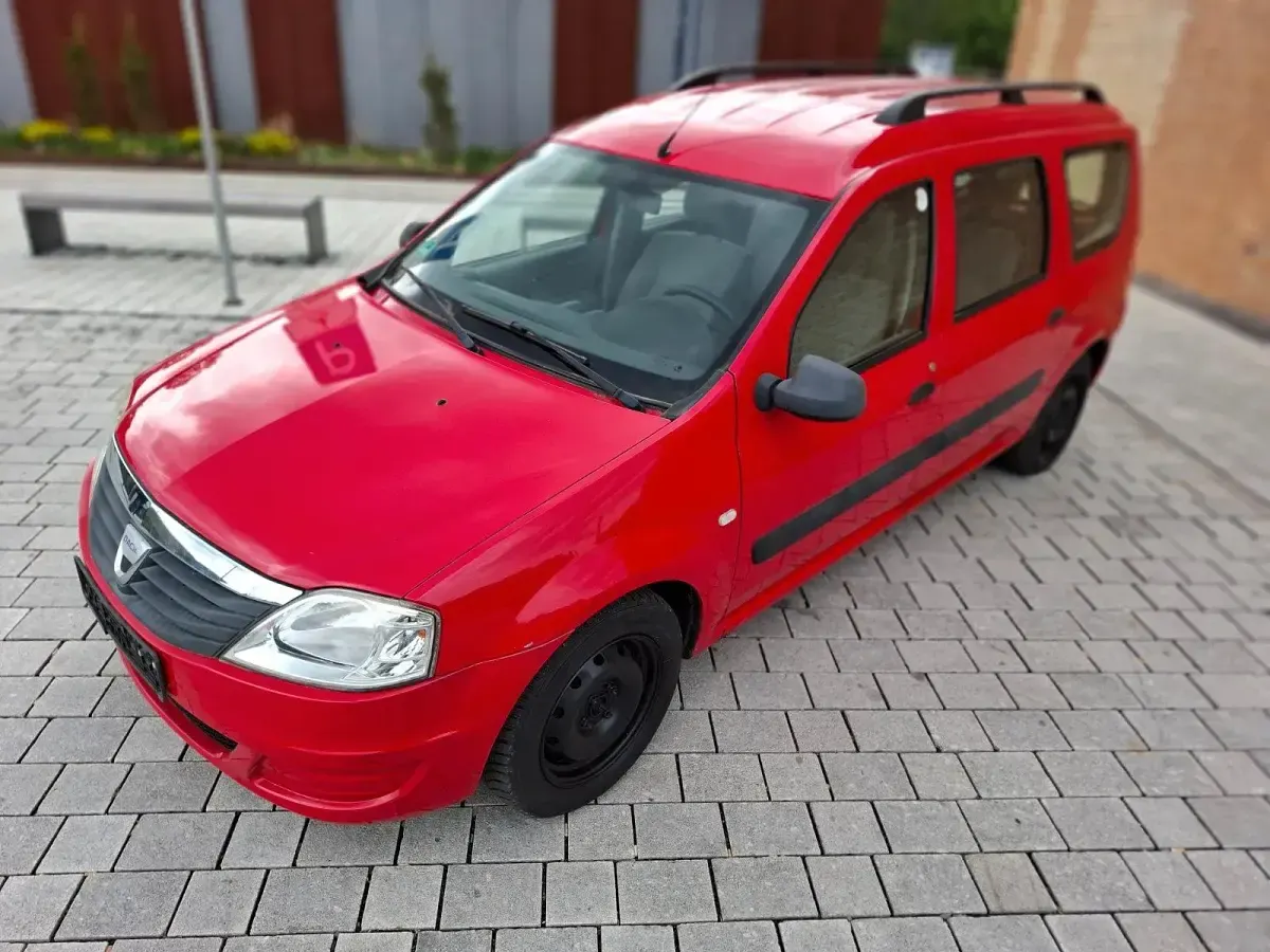 Gebraucht Dacia Logan 86 PS (63 kW) 2011 Rot Kombi
