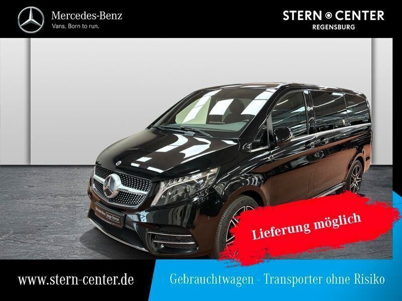 Schwarz Gebraucht 2023 Mercedes V300 AMG Van / Kleinbus | 77.500 € - Bild 1/4