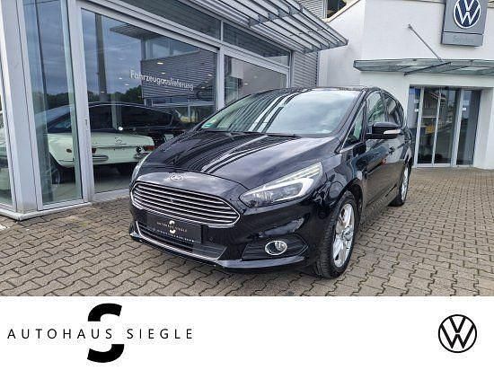 Schwarz Gebraucht 2016 Ford S-MAX Titanium Van / Kleinbus | 13.930 € (Fairer Preis) - Bild 1/4