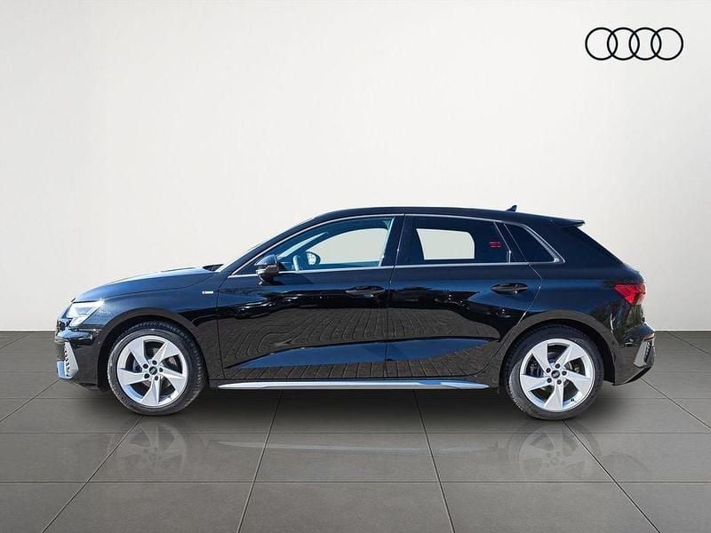Brugt Audi A3 S-Line 150 HK (110 kW) 2024 Sort Sedan