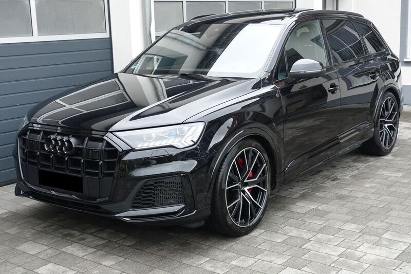 Orcaschwarz metallic Gebraucht 2021 Audi SQ7 Sport SUV | 76.990 € (Fairer Preis) - Bild 1/4