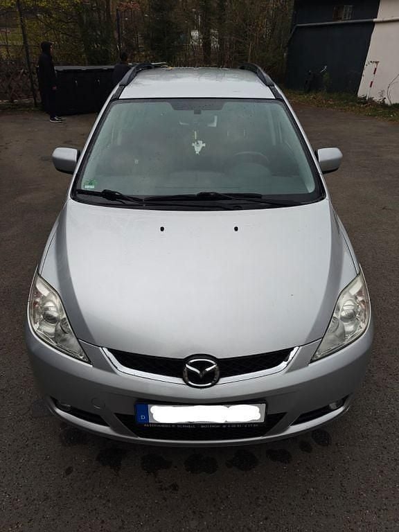 Gebraucht Mazda 5 116 PS (85 kW) 2008 Silber Van / Kleinbus