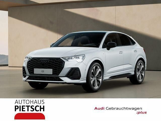 Gletscherweiß metallic Gebraucht 2023 Audi Q3 Sportback S-Line SUV | 47.280 € (Teuer) - Bild 1/4