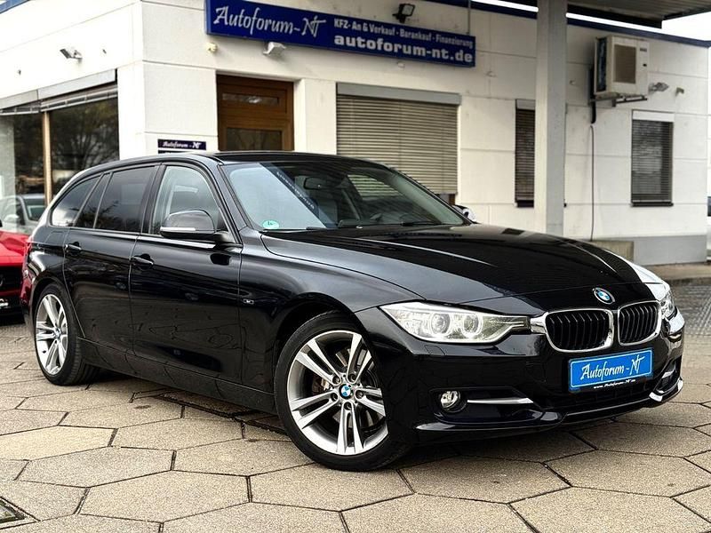 Schwarz Gebraucht 2014 BMW 325 Sport Line Limousine | 7.900 € (Superpreis) - Bild 1/4