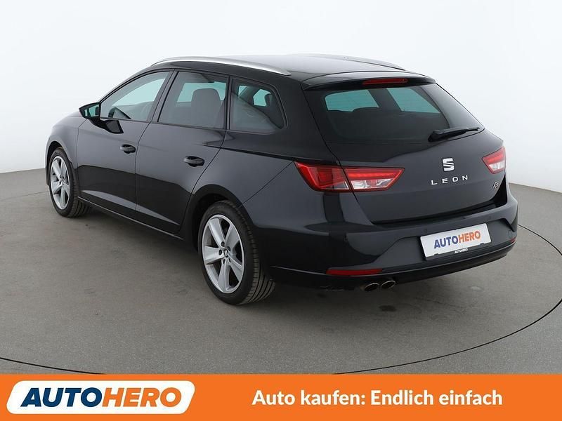 Usata Seat Leon FR 125 CV (91 kW) 2016 Nero Station wagon