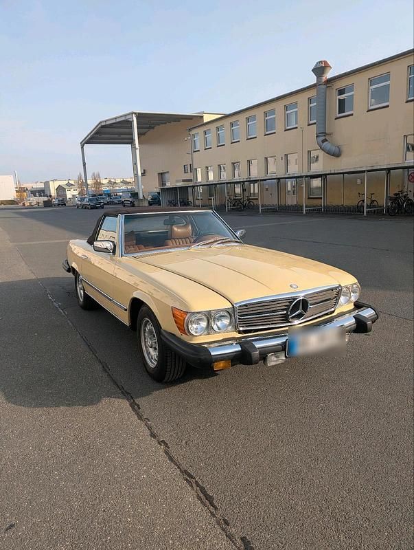 Gebraucht Mercedes SL450 224 PS (164 kW) 1977 Beige Cabrio