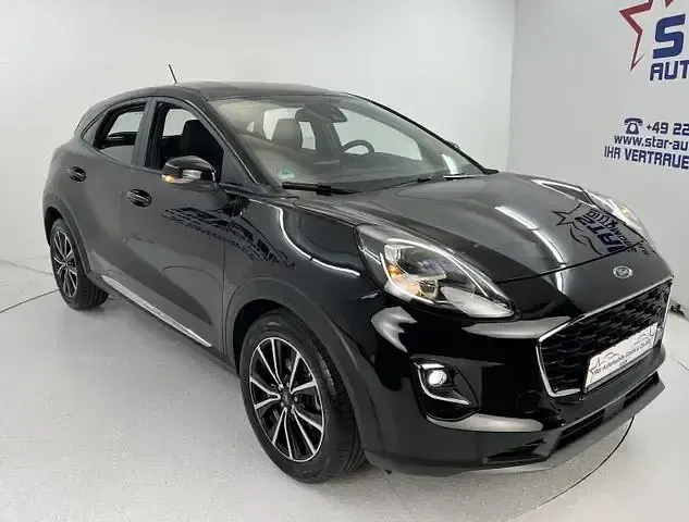 Używany Ford Puma Titanium 125 KM (91 kW) 2021 Czarny SUV
