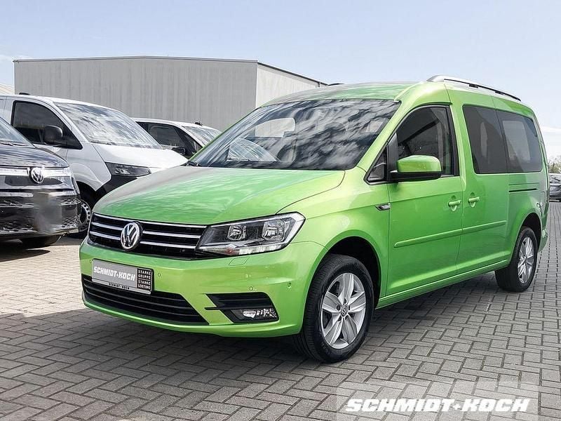 Gebraucht VW Caddy Maxi Comfortline 131 PS (96 kW) 2020 Viperngrün (grün) Van / Kleinbus
