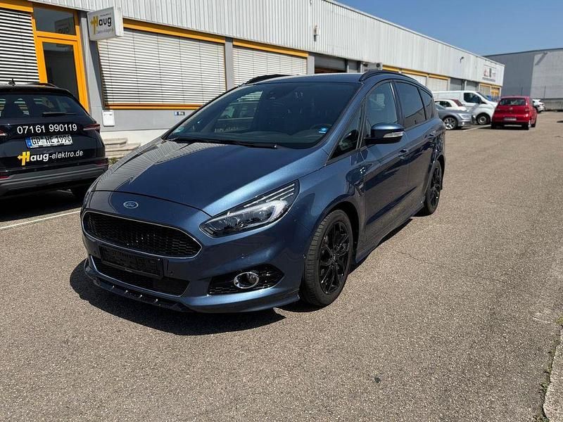 Gebraucht Ford S-MAX ST-Line 190 PS (139 kW) 2018 Blau Van / Kleinbus