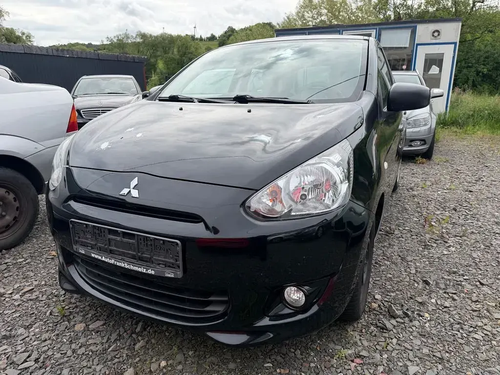 Gebraucht Mitsubishi Space Star Diamant Edition 71 PS (52 kW) 2016 Schwarz Kleinwagen