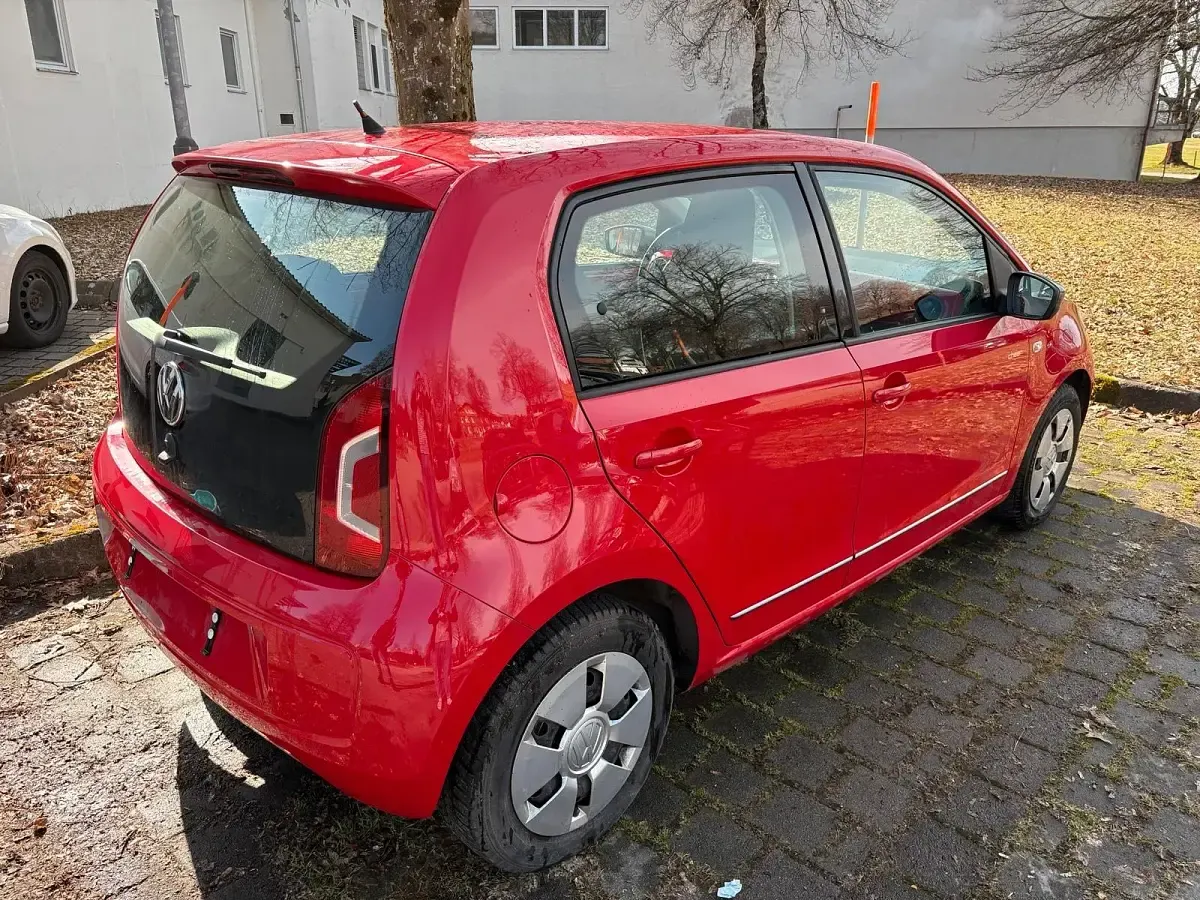 Gebraucht VW up! 75 PS (55 kW) 2014 Rot Kleinwagen