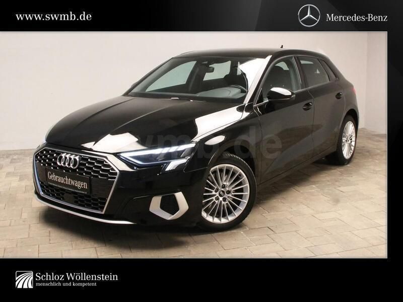 Schwarz Gebraucht 2021 Audi A3 Sportback Advanced Plus Limousine | 20.970 € (Guter Preis) - Bild 1/4