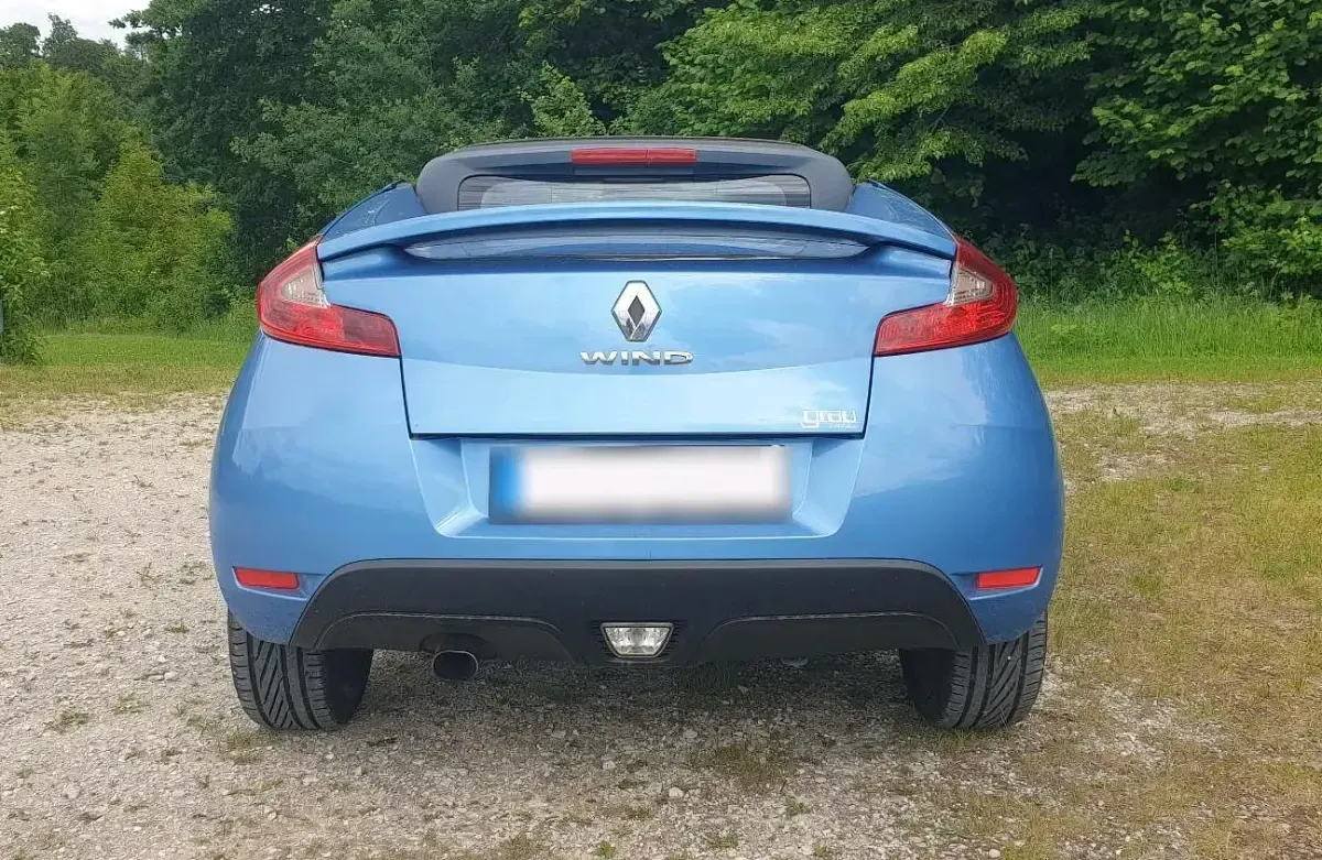 Gebraucht Renault Wind 102 PS (75 kW) 2012 Blau Cabrio