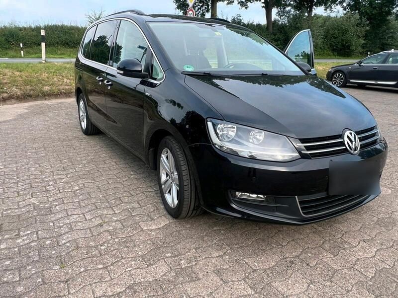 Schwarz Gebraucht 2012 VW Sharan Van / Kleinbus | 10.500 € (Fairer Preis) - Bild 1/4