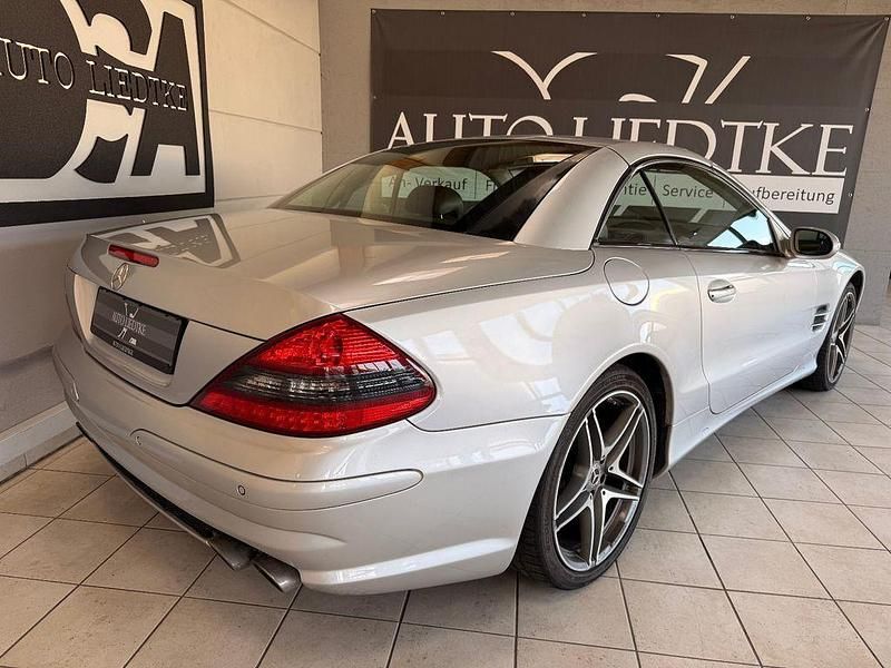 Gebraucht Mercedes SL500 306 PS (225 kW) 2002 Silber Cabrio