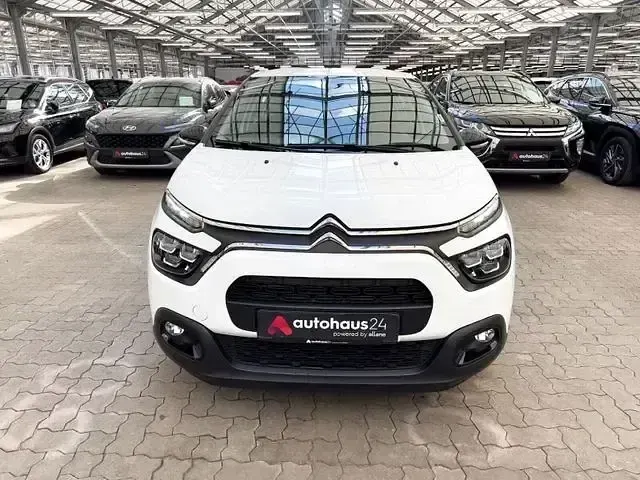 Gebraucht Citroën C3 Feel 83 PS (61 kW) 2022 Weiß Kleinwagen