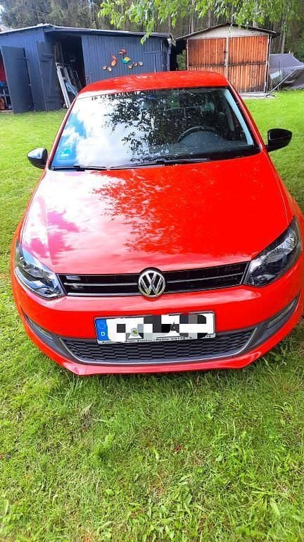 Gebraucht VW Polo Style 90 PS (66 kW) 2012 Rot Kleinwagen