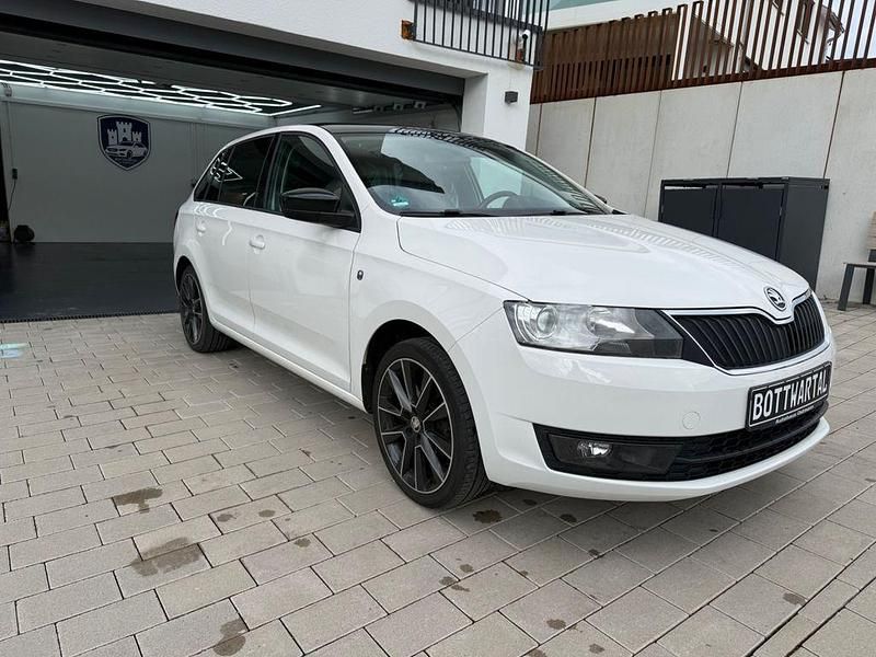 Gebraucht Skoda Rapid Style 105 PS (77 kW) 2014 Weiß Kleinwagen