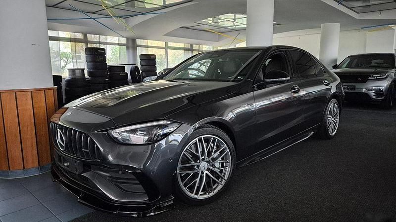 Graphitgrau Gebraucht 2023 Mercedes C43 AMG AMG Limousine | 55.990 € (Guter Preis) - Bild 1/4
