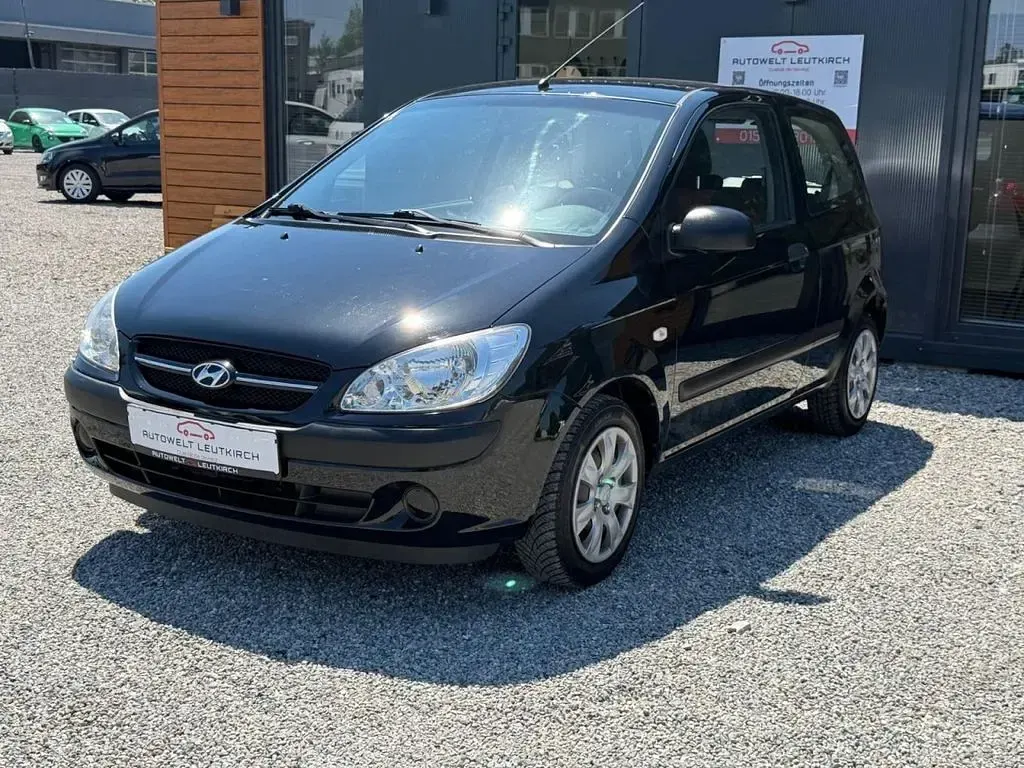 Gebraucht Hyundai Getz Team 67 PS (49 kW) 2007 Schwarz Kleinwagen