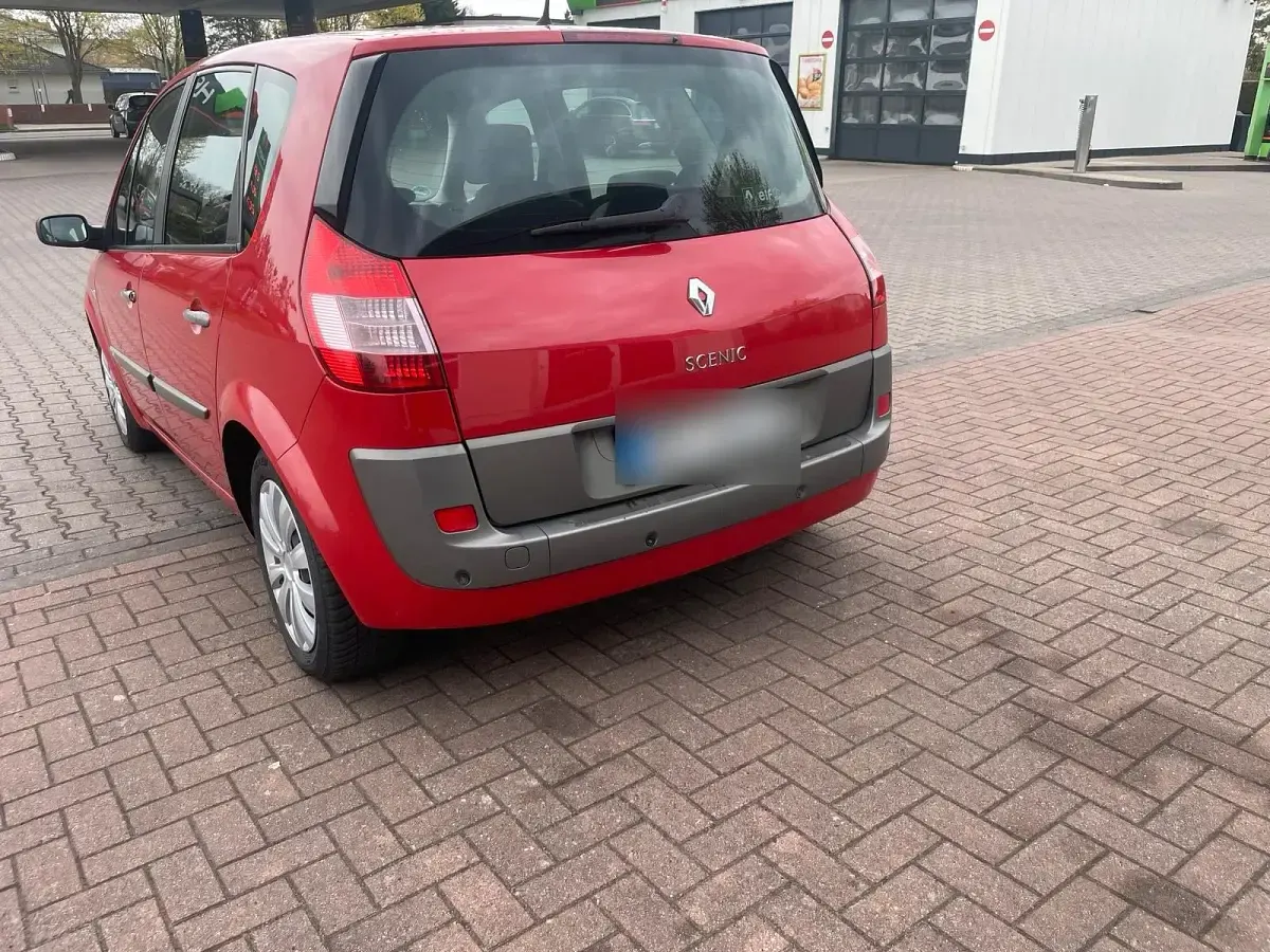 Gebraucht Renault Scénic 112 PS (82 kW) 2003 Rot Van / Kleinbus
