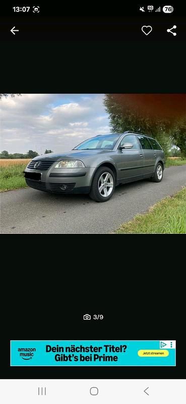 Grau Gebraucht 2004 VW Passat Trendline Kombi | 900 € (Superpreis) - Bild 1/4