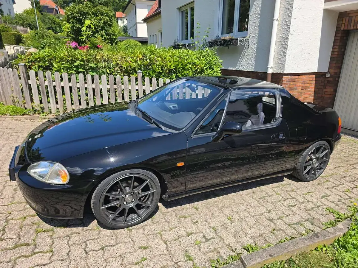 Gebraucht Honda CR-X 125 PS (91 kW) 1992 Schwarz Cabrio