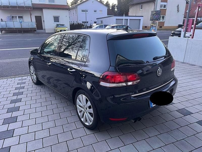 Gebraucht VW Golf VI Highline 122 PS (89 kW) 2009 Schwarz Kleinwagen