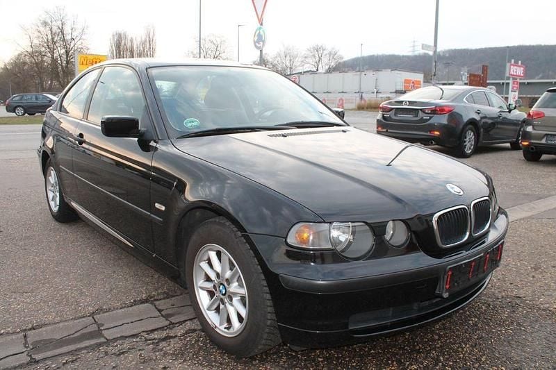 Gebraucht BMW 316 Compact 116 PS (85 kW) 2003 Schwarz Kleinwagen