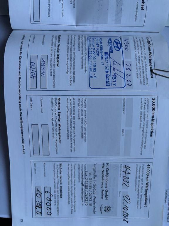 Gebraucht Hyundai Getz 63 PS (46 kW) 2005 Schwarz Kleinwagen