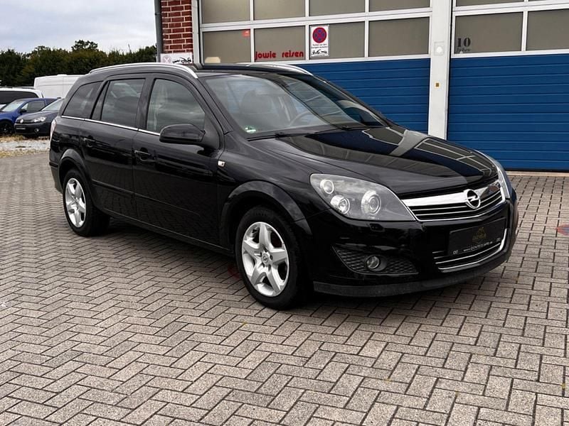 Schwarz Gebraucht 2008 Opel Astra Innovation Kombi | 1.150 € (Superpreis) - Bild 1/4
