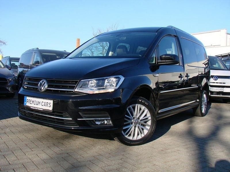 Brugt VW Caddy Maxi Highline 125 HK (91 kW) 2018 Sort MPV