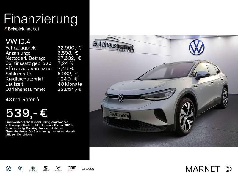 Scale silver metallic Gebraucht 2021 VW ID.4 Family SUV | 32.990 € (Teuer) - Bild 1/4