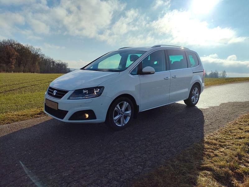 Gebraucht Seat Alhambra FR-Line 184 PS (135 kW) 2017 Weiß Van / Kleinbus