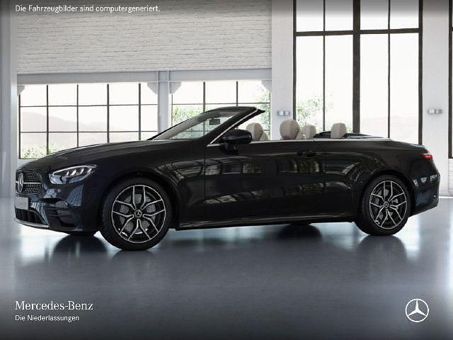 Schwarz Gebraucht 2022 Mercedes E200 AMG Cabrio | 49.990 € (Etwas zu teuer) - Bild 1/4