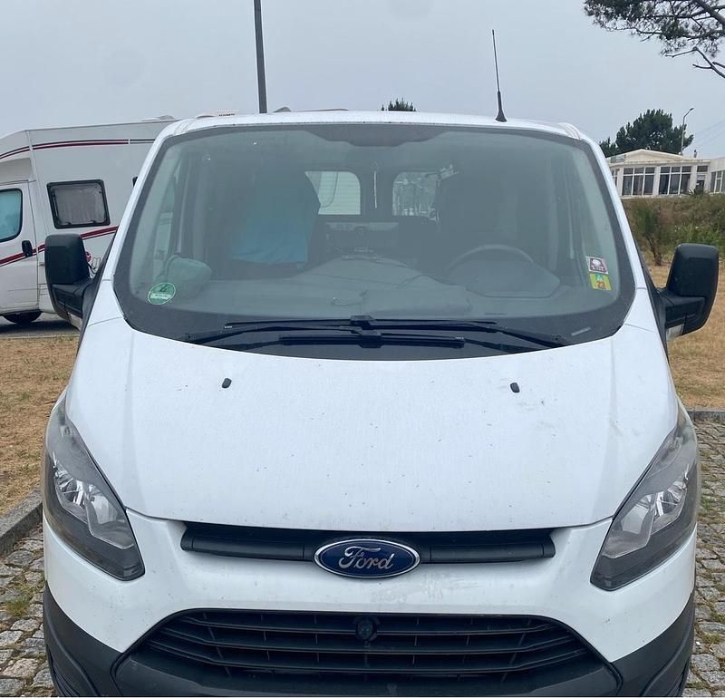 Gebraucht Ford Transit Custom 100 PS (73 kW) 2013 Weiß Van / Kleinbus