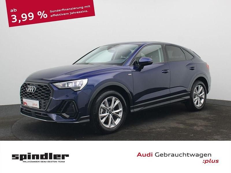 Navarrablau metallic Gebraucht 2024 Audi Q3 Sportback S-Line SUV | 35.880 € (Superpreis) - Bild 1/4