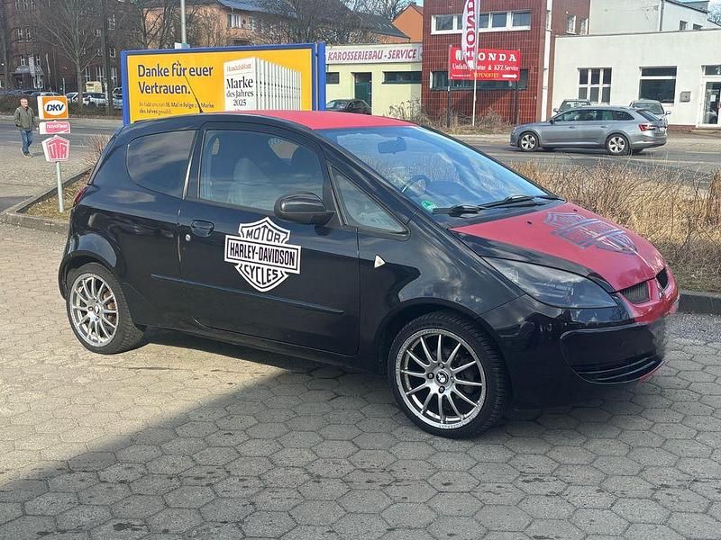 Gebraucht Mitsubishi Colt 95 PS (69 kW) 2008 Schwarz Kleinwagen